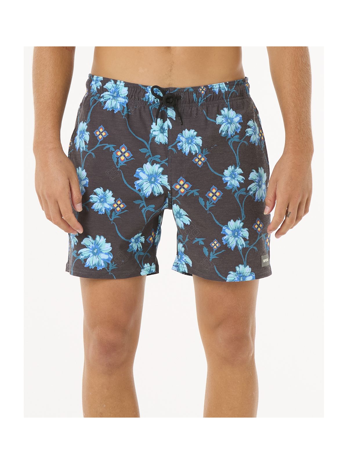 Szorty kąpielowe męskie RIP CURL Surf Revival Floral Volley czarne