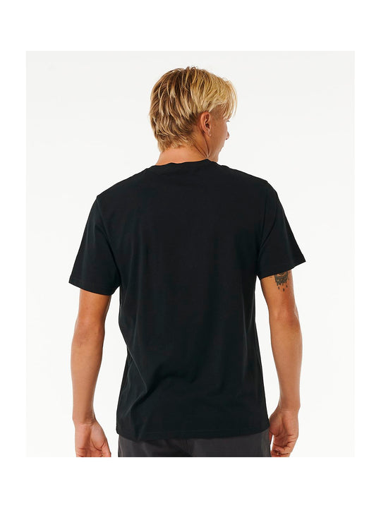 Koszulka RIP CURL Pill Icon Tee czarny - Adventure Sports
