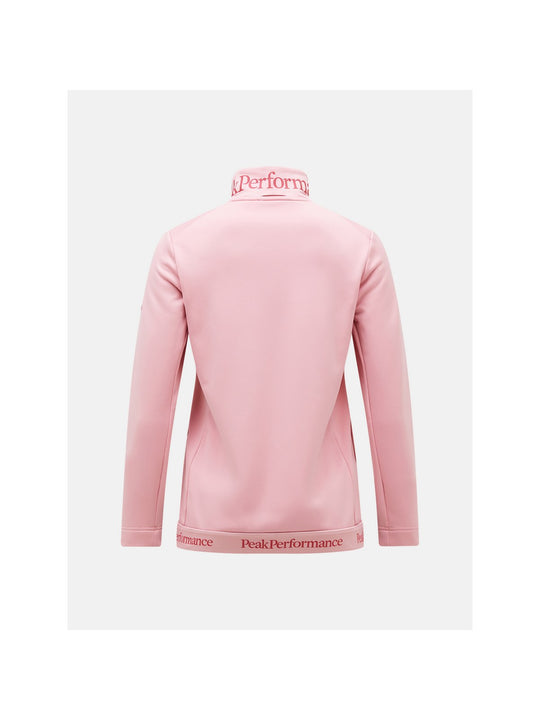 Bluza Peak Performance W Rider Tech Zip Jacket rozowy - Adventure Sports
