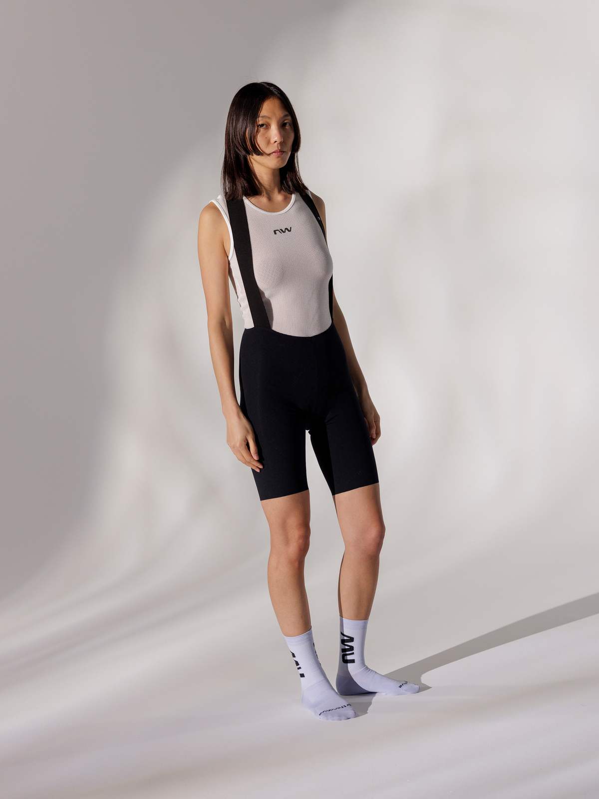Spodenki rowerowe NORTHWAVE Extreme Wmn Bibshort czarne