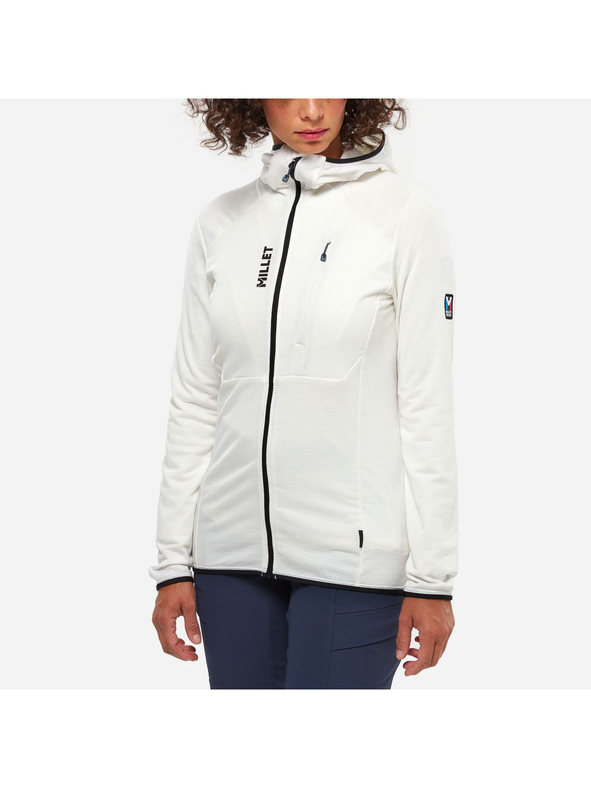 Bluza damska MILLET Trilogy Icon Lightgrid H W beżowa