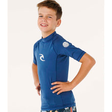Lycra chłopięca RIP CURL Waves Upf S/S-Boy niebieska
