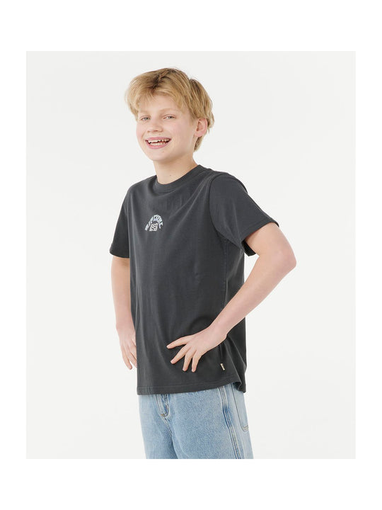 Koszulka RIP CURL TROPIC DAZE ART TEE -BOY czarna
