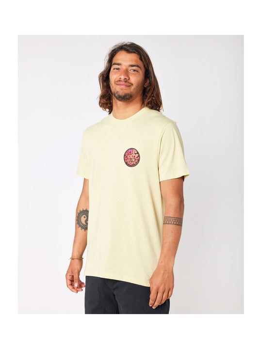 Koszulka RIP CURL Passage Tee żółty - Adventure Sports
