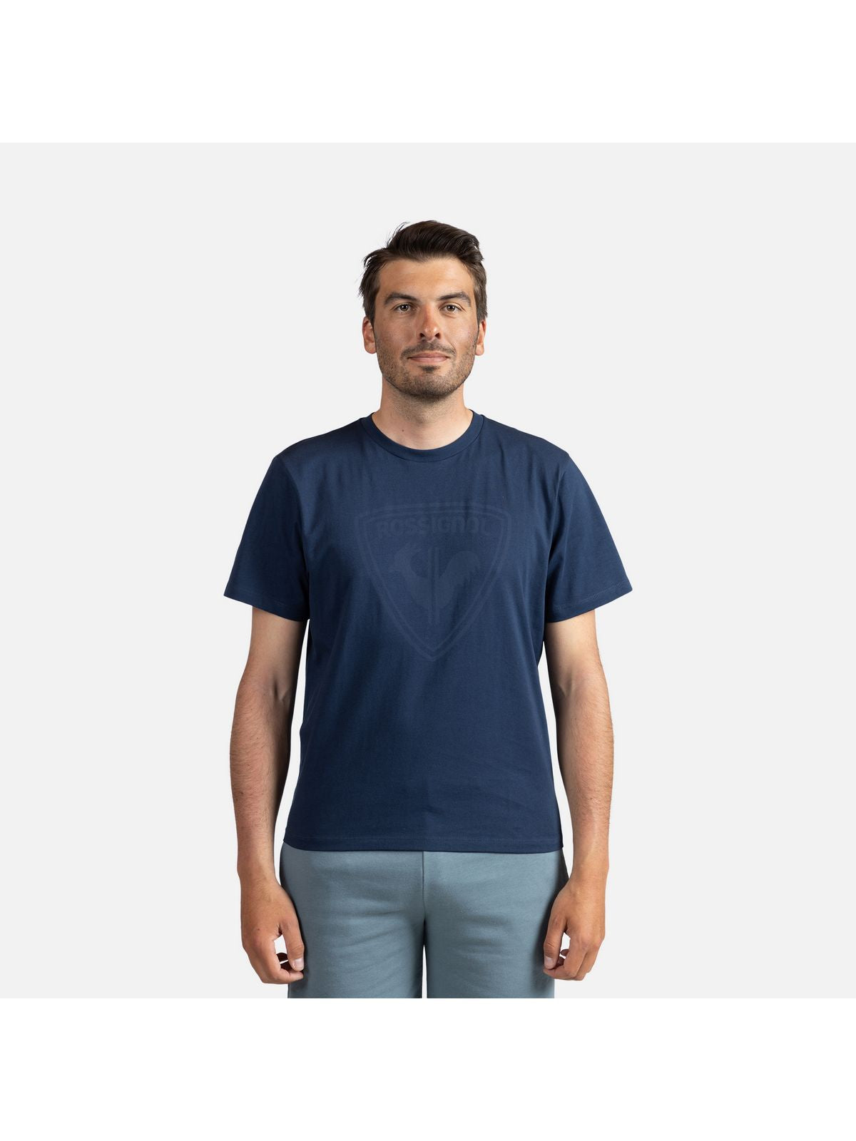 Koszulka męska ROSSIGNOL Cliffside Tee granatowy - Adventure Sports