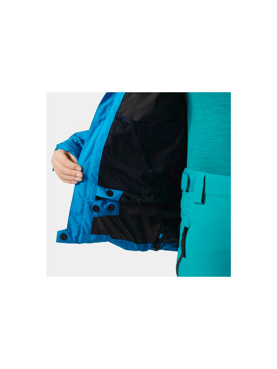 Kurtka narciarska dziecięca HELLY HANSEN Jr Cyclone Jacket kolor niebieski
