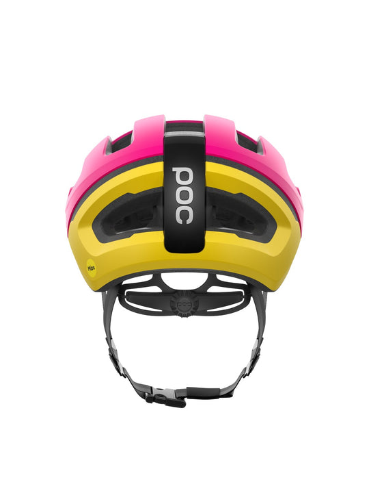 Kask rowerowy POC Omne Air MIPS różowo żółty
