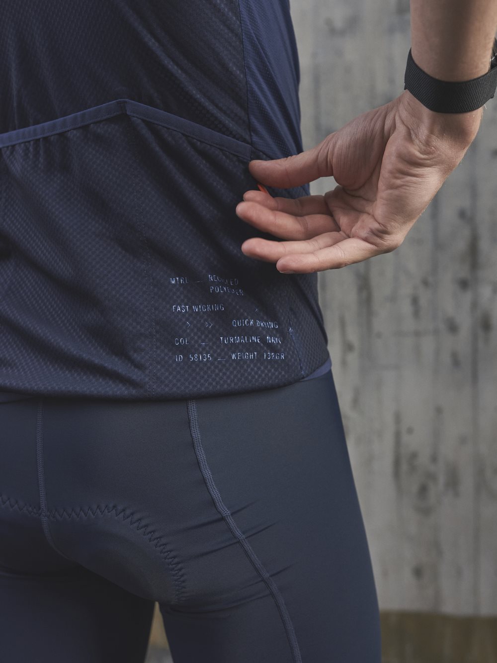 Koszulka rowerowa POC M’s ESSENTIAL ROAD LOGO - niebieski - Adventure Sports