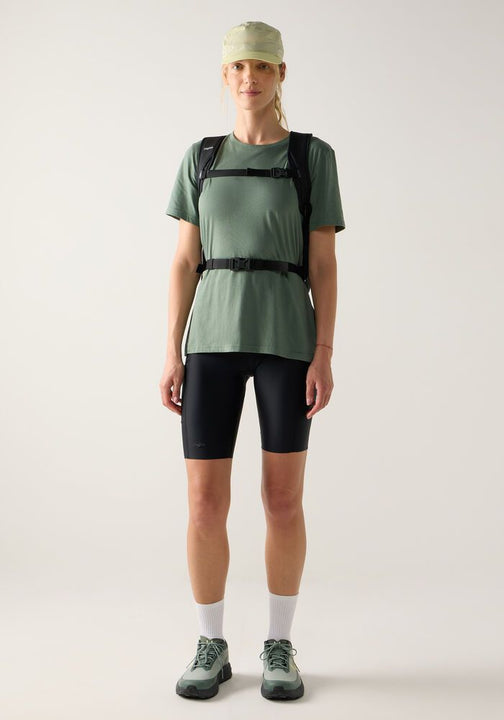 Koszulka HAGLÖFS Outsiders Graphic Tee Women chlorophyll green
