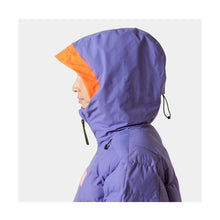Kurtka narciarska damska HELLY HANSEN W EMIKO RIDABLE PUFFY JACKET fioletowa
