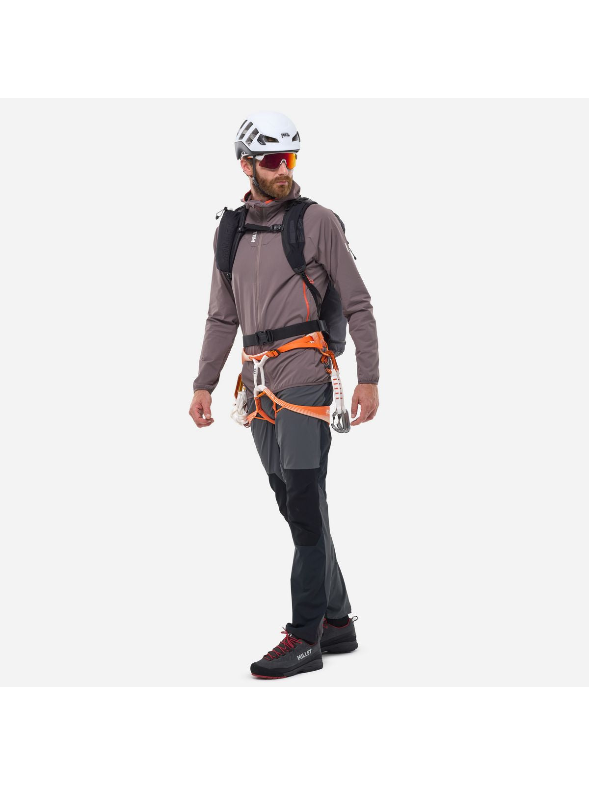 Kurtka męska MILLET Kamet Xcs Light Hoodie M fioletowa śliwkowa