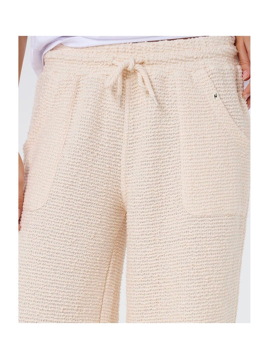 Spodnie damskie RIP CURL Cala Nights Textured Pant piaskowe
