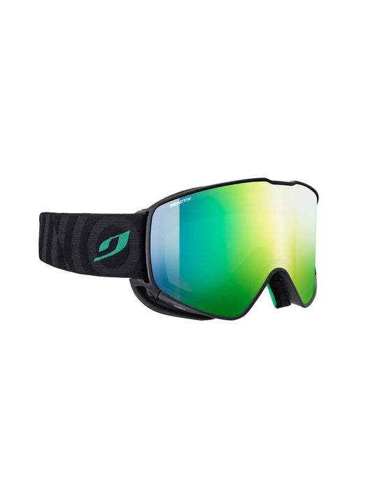 Gogle narciarskie JULBO CYRIUS czarno zielone fotochrom Cat 1-3 hi-contrast - TU - Adventure Sports
