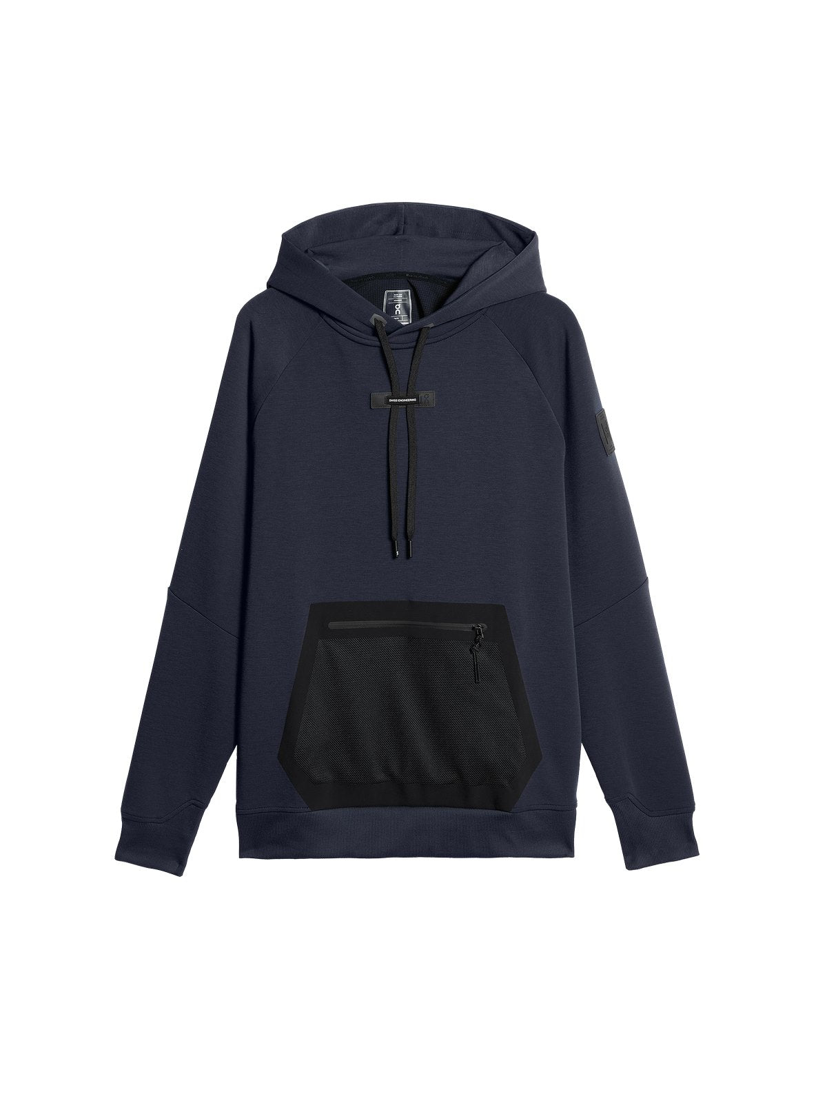 Bluza z kapturem ON RUNNING Hoodie granatowy