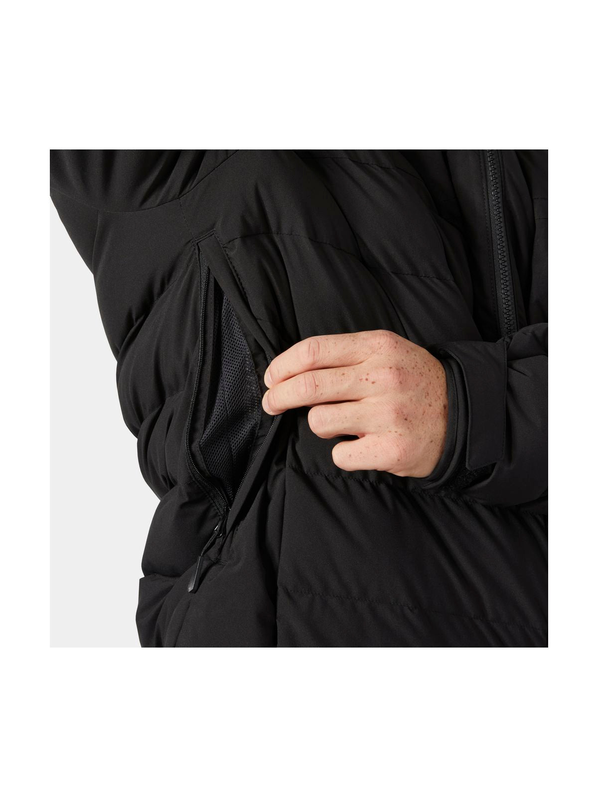 Kurtka narciarska męska HELLY HANSEN BOSSANOVA PUFFY JACKET czarna