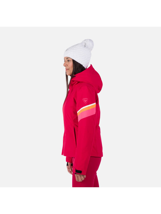 Kurtka narciarska damska ROSSIGNOL W Strawpile Jkt czerwony
