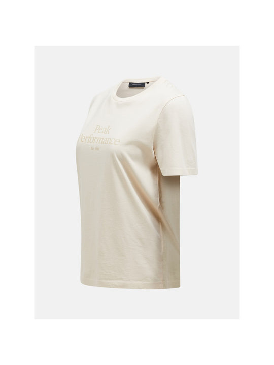 Koszulka Peak Performance W Original Tee beżowy - Adventure Sports
