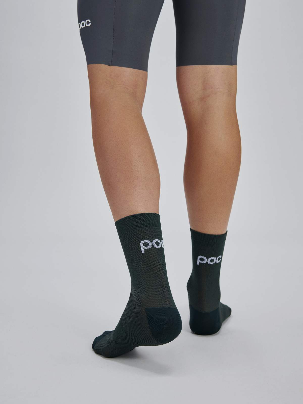 Skarpety rowerowe POC Cadence Road Short Sock zielone
