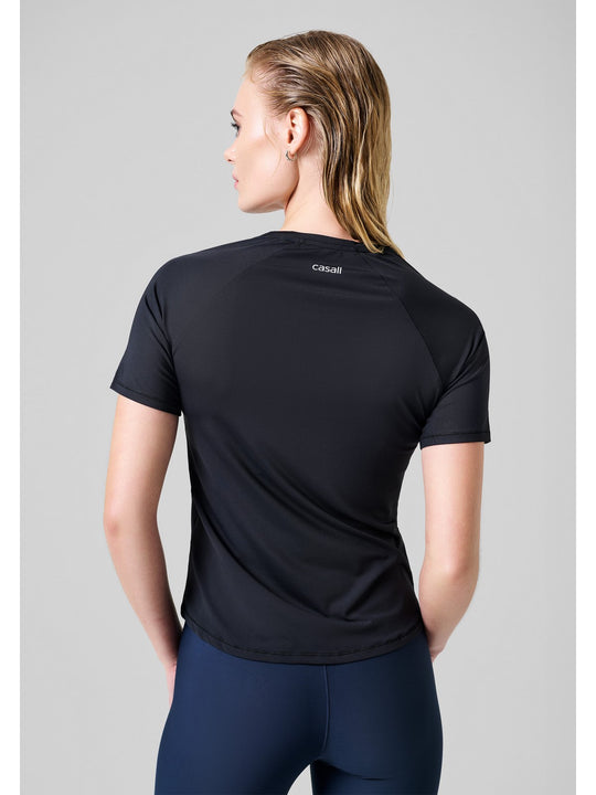 Koszulka damska CASALL Essential Tee kolor czarny
