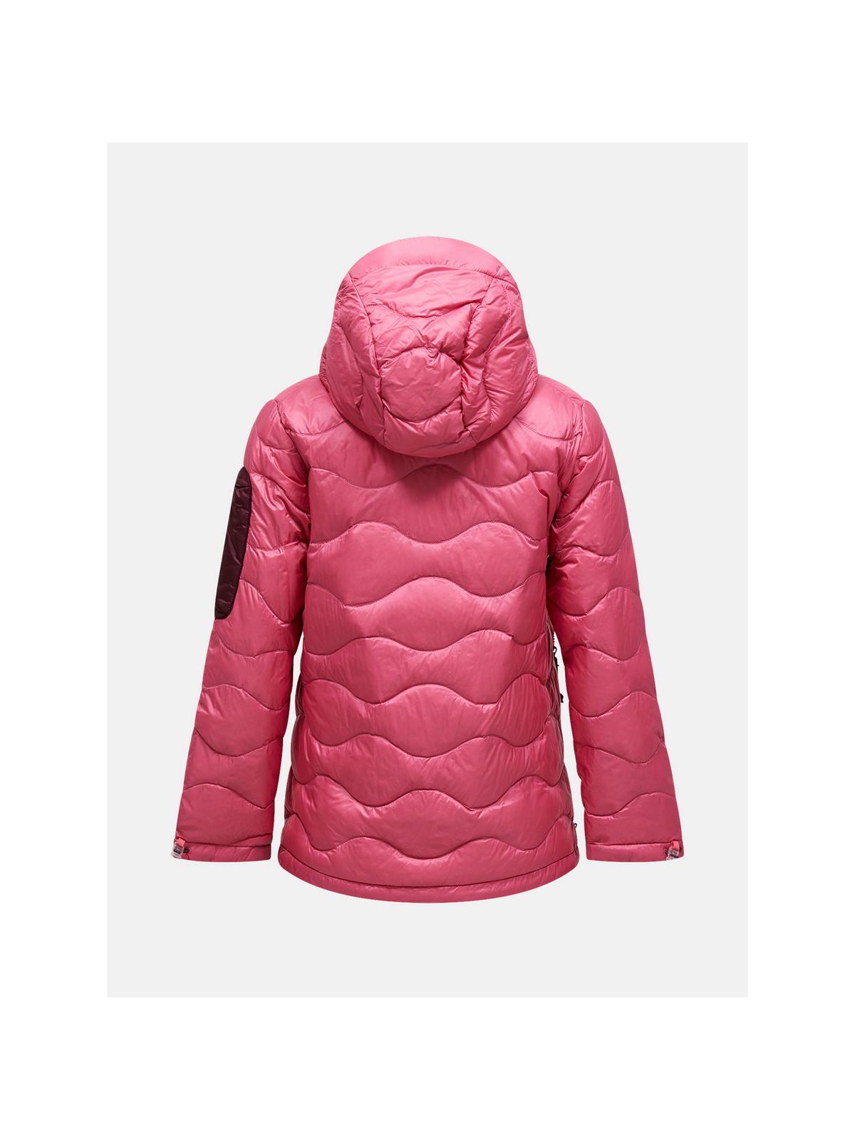 Kurtka puchowa damska PEAK PERFORMANCE Helium Utility Down Hood Jacket różowa