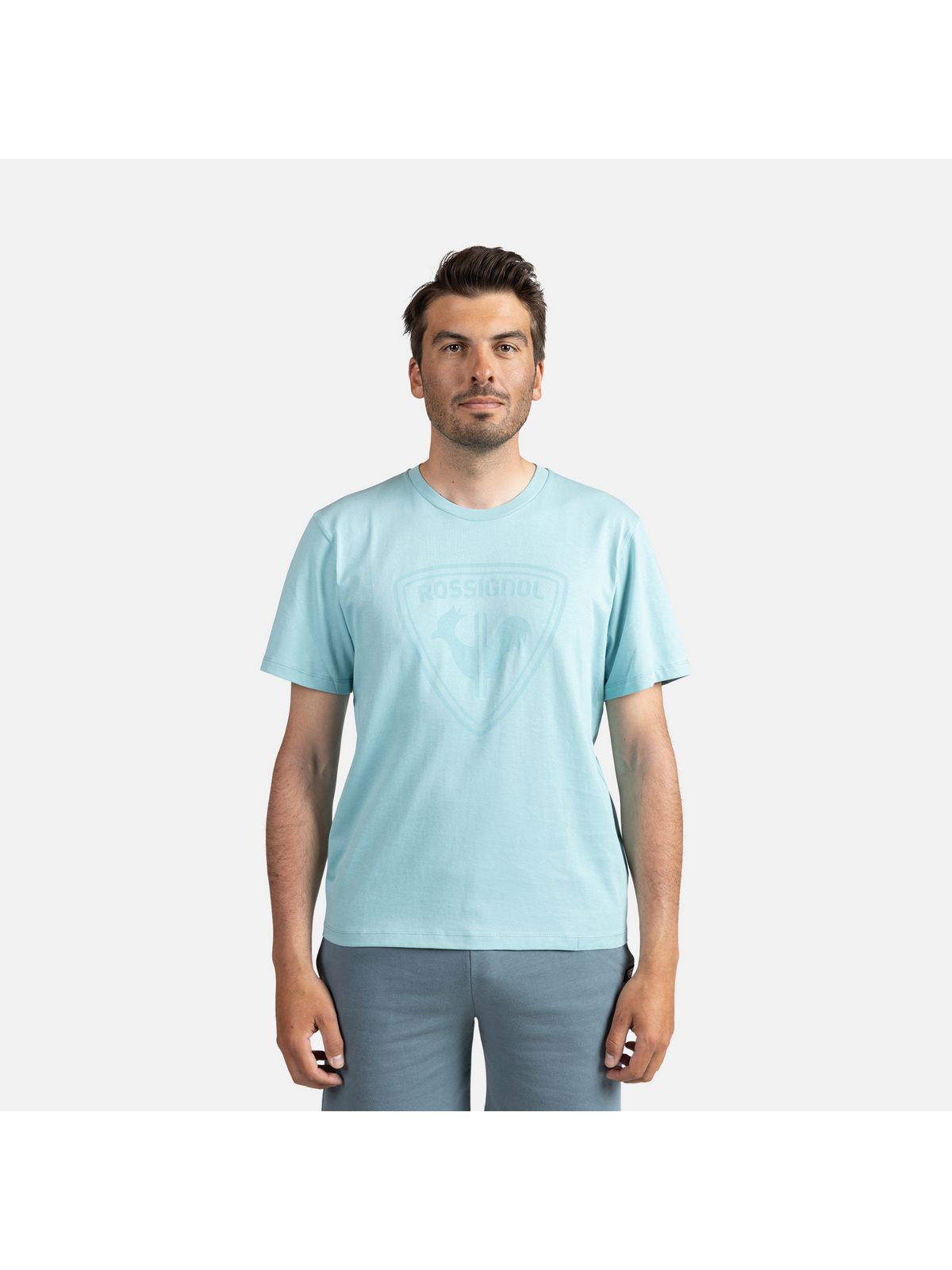 Koszulka męska ROSSIGNOL Presset Tee niebieski - Adventure Sports