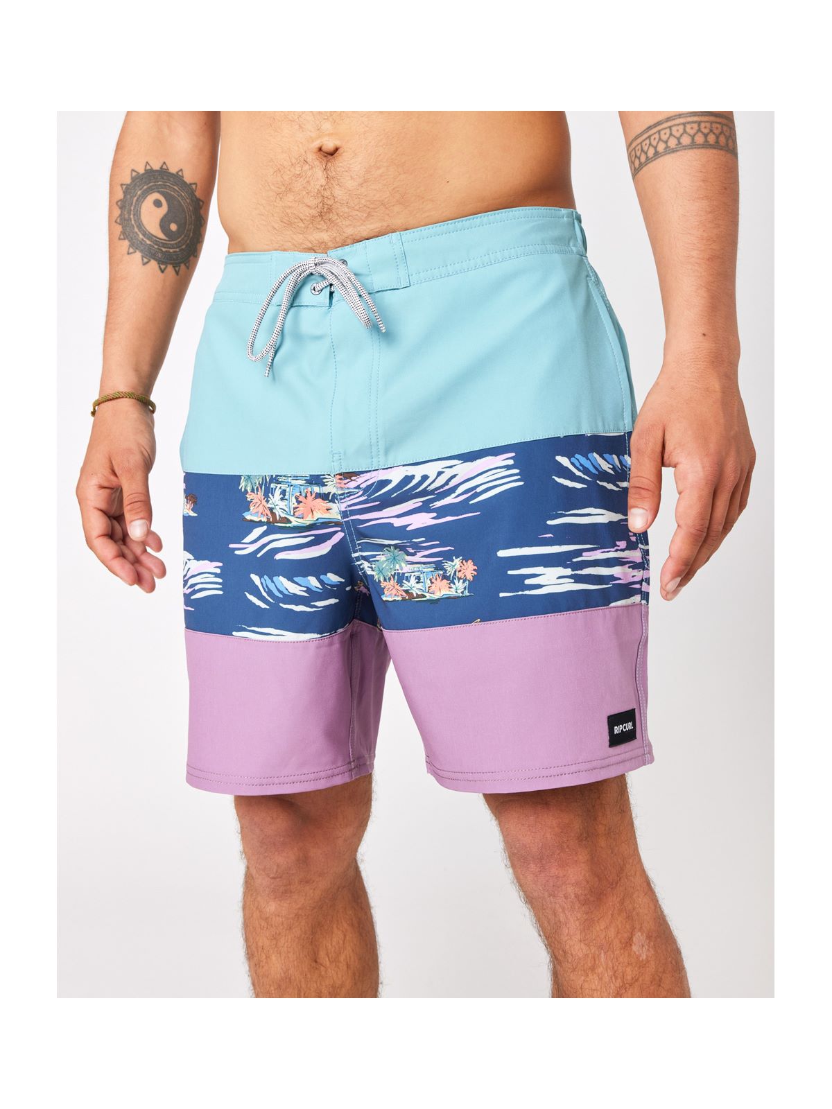 Boardshorty RIP CURL Allover Semi Elastic 17’’ granatowy - Adventure Sports
