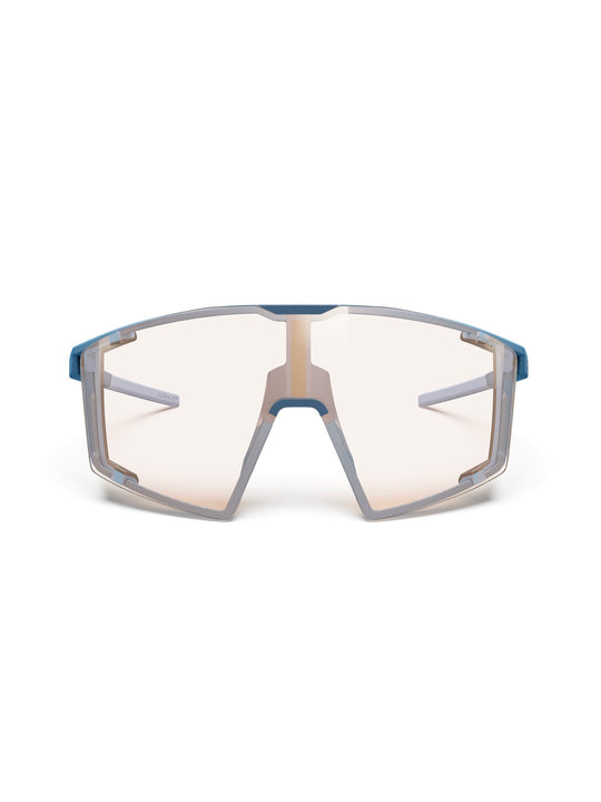 Okulary fotochromowe JULBO EDGE COVER niebieski Cat 0-4 Reactiv Hi Contrast - L - Adventure Sports
