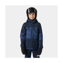 Kurtka narciarska dziecięca HELLY HANSEN JR SUMMIT 2.0 JACKET granatowa
