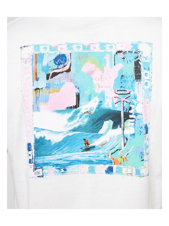 Koszulka RIP CURL Ripcurl X Ba Bapt Photoprintee biały - Adventure Sports
