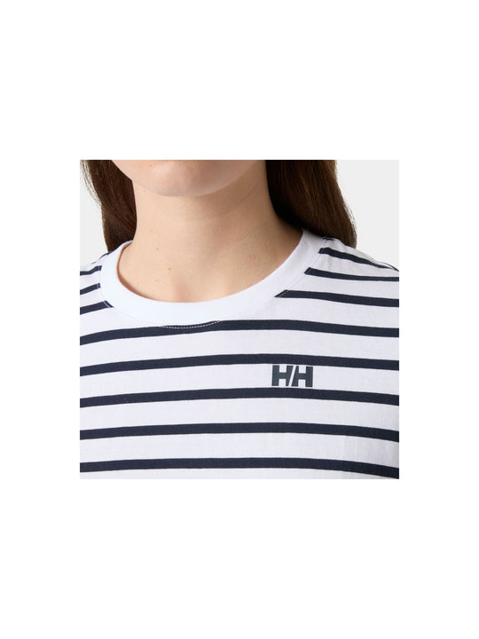 Koszulka damska HELLY HANSEN W Core Graphic T-Shirt 2.0 biała
