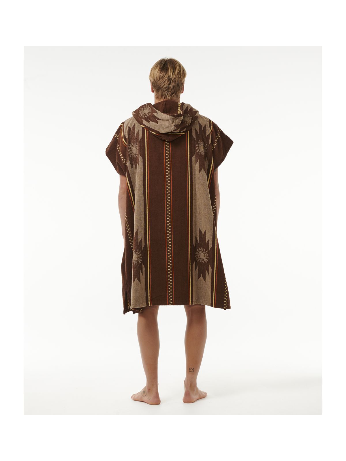 Ponczo RIP CURL Searchers Hooded Towel brązowy