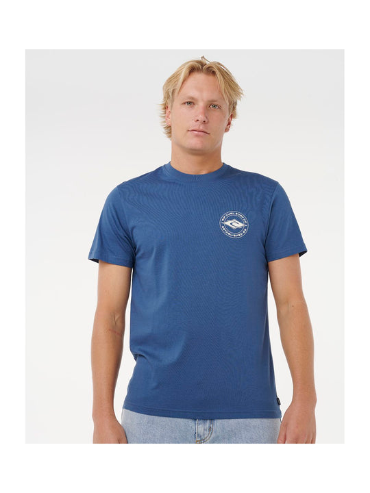 Koszulka RIP CURL STAPLE TEE granatowa

