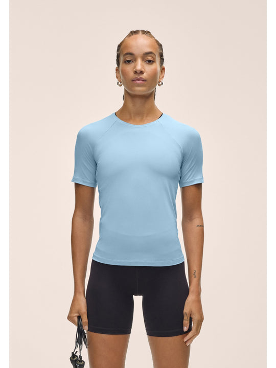 Koszulka damska CASALL Essential Tee kolor niebieski
