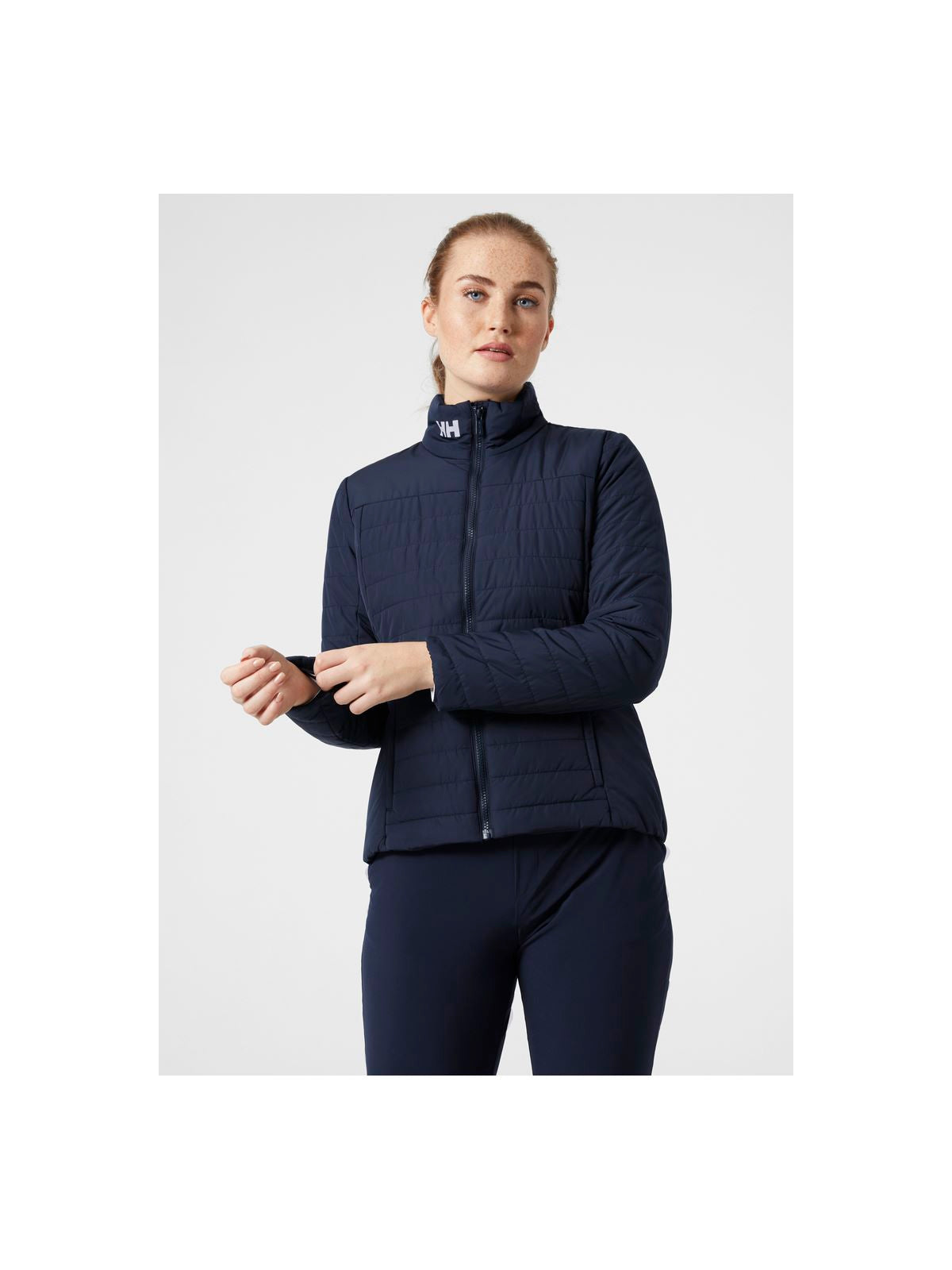 Kurtka damska HELLY HANSEN W Crew Insulator Jacket 2.0 Kolor granatowa