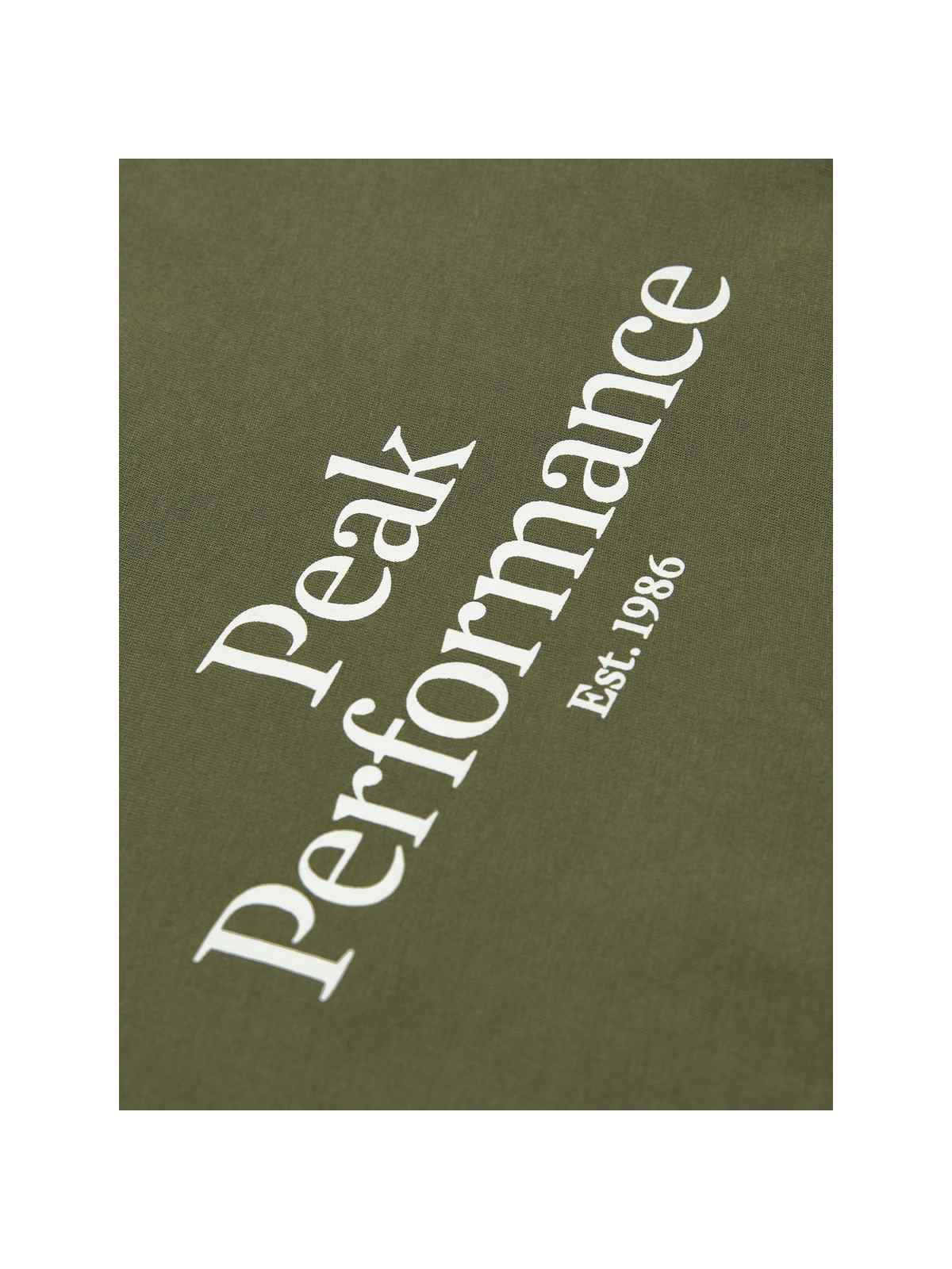 Koszulka Peak Performance Jr Original Tee zielony - Adventure Sports