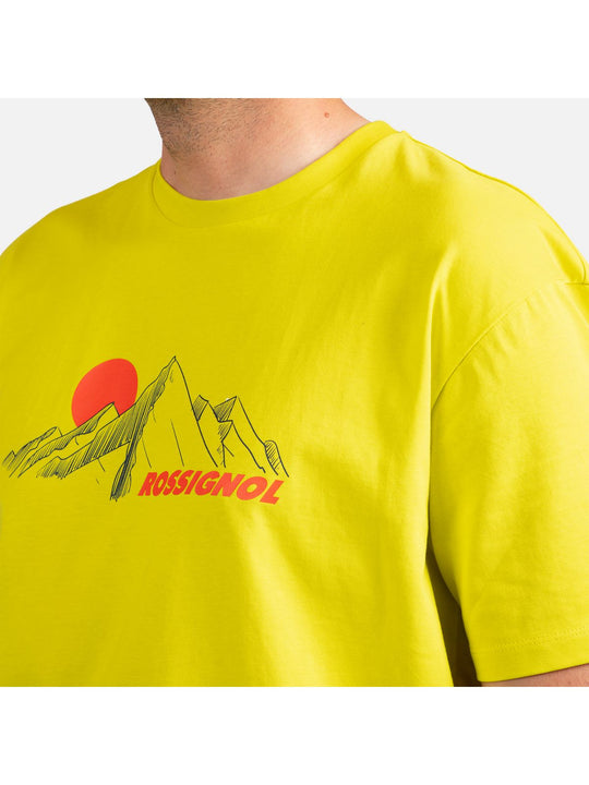 Koszulka męska ROSSIGNOL Waterfall Tee zielony - Adventure Sports
