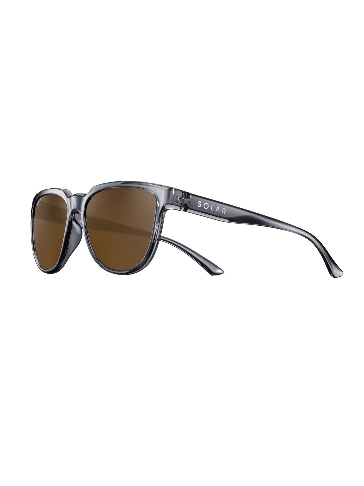 Okulary przeciwsłoneczne SOLAR Debbie - cat.3 Polarized - Glossy Translucent Grey
