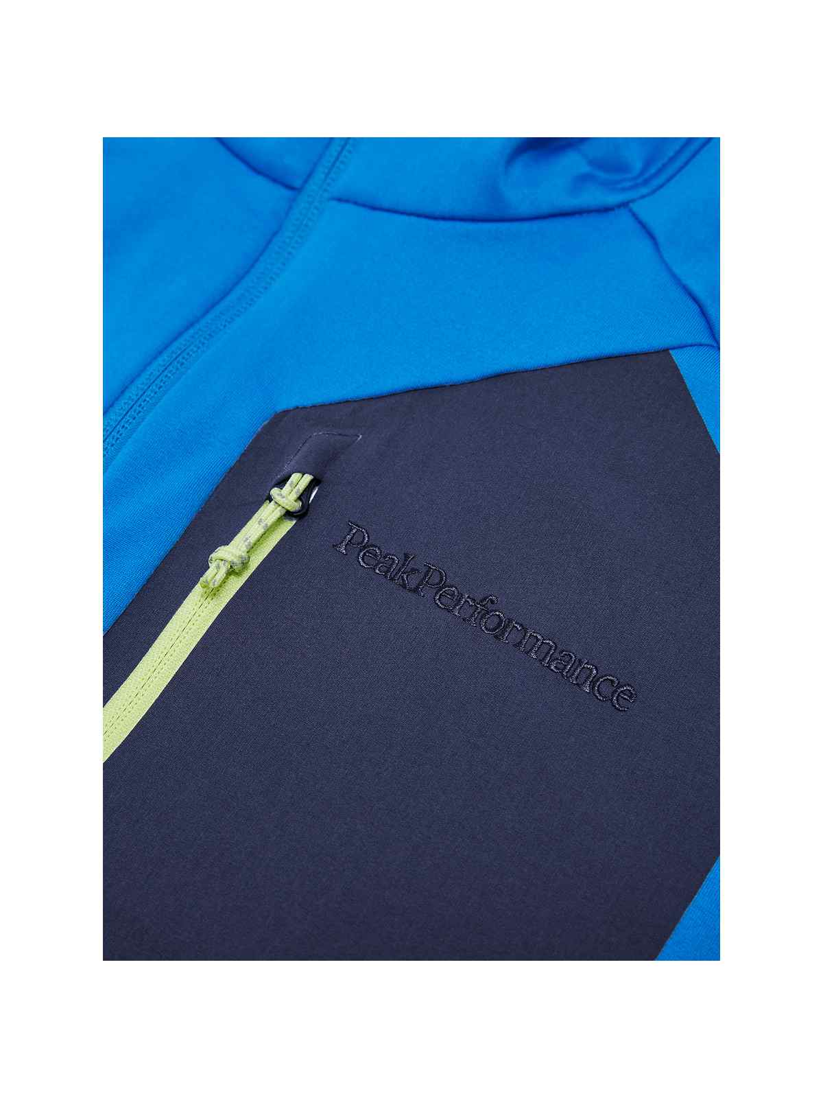 Bluza PEAK PERFORMANCE M Utility Light Zip Hood niebieski - Adventure Sports