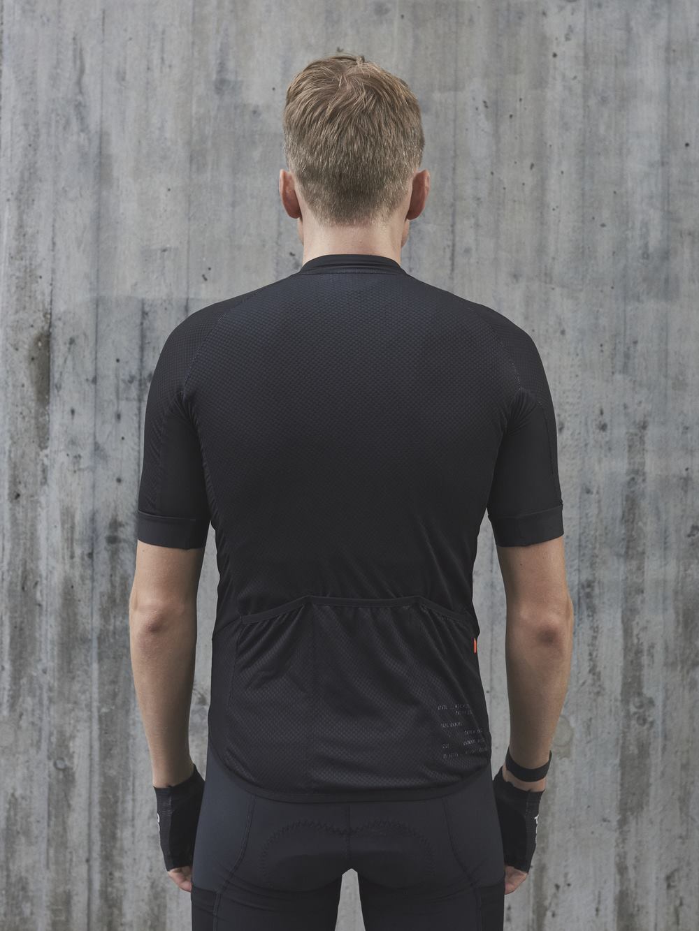 Koszulka rowerowa POC M’s ESSENTIAL ROAD LOGO - czarny - Adventure Sports