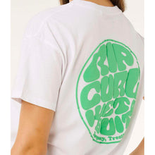 Koszulka damska RIP CURL Icons Of Surf Relaxed Tee biała
