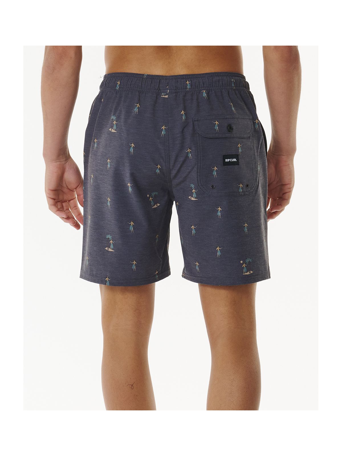 Szorty kąpielowe męskie RIP CURL Hula Breach Volley czarne