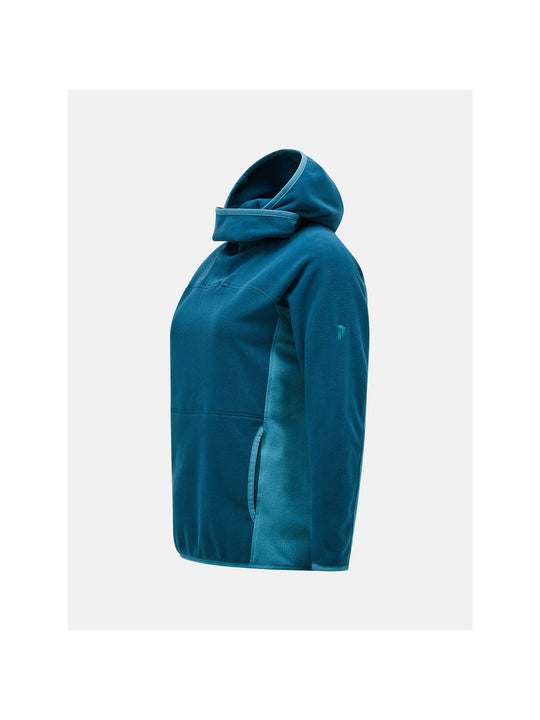 Polar Peak Performance W Treeline Fleece Hood zielony - Bluza - Adventure Sports
