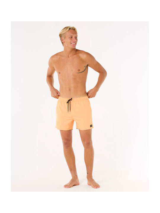 Szorty kąpielowe męskie RIP CURL Offset Volley pomarańczowe

