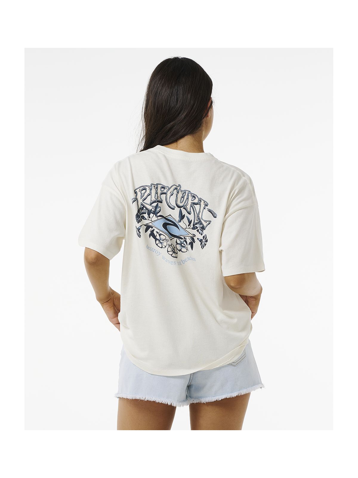 Koszulka RIP CURL Re-Issue Heritage Tee biały - Adventure Sports