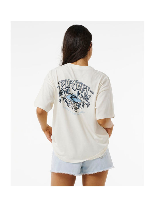 Koszulka RIP CURL Re-Issue Heritage Tee biały - Adventure Sports
