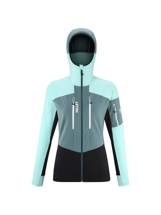 Kurtka narciarska damska MILLET W Pierra Ment Hoodie Czarny - Adventure Sports
