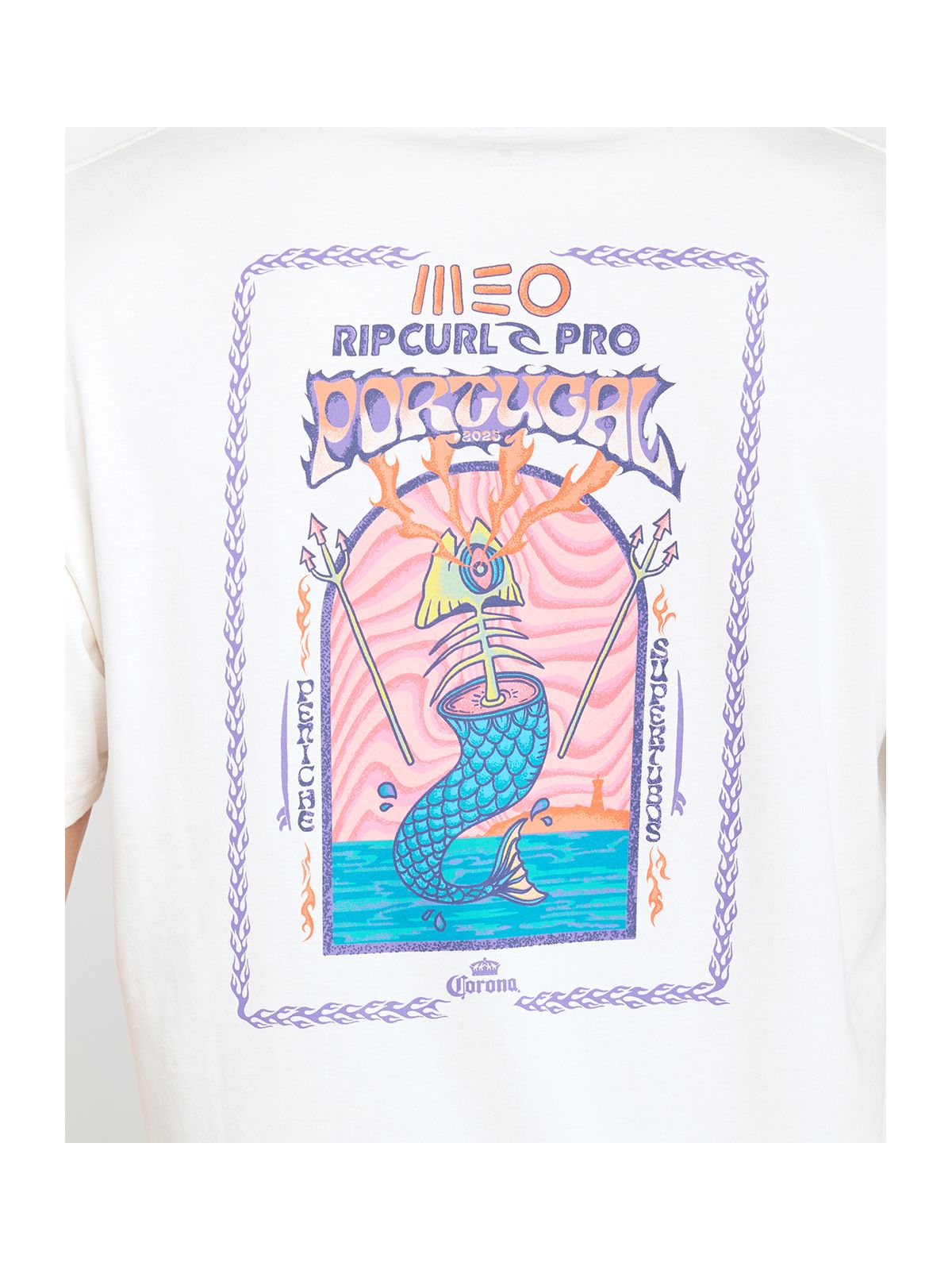 Koszulka RIP CURL Meo Rip Curl Pro Tee biały