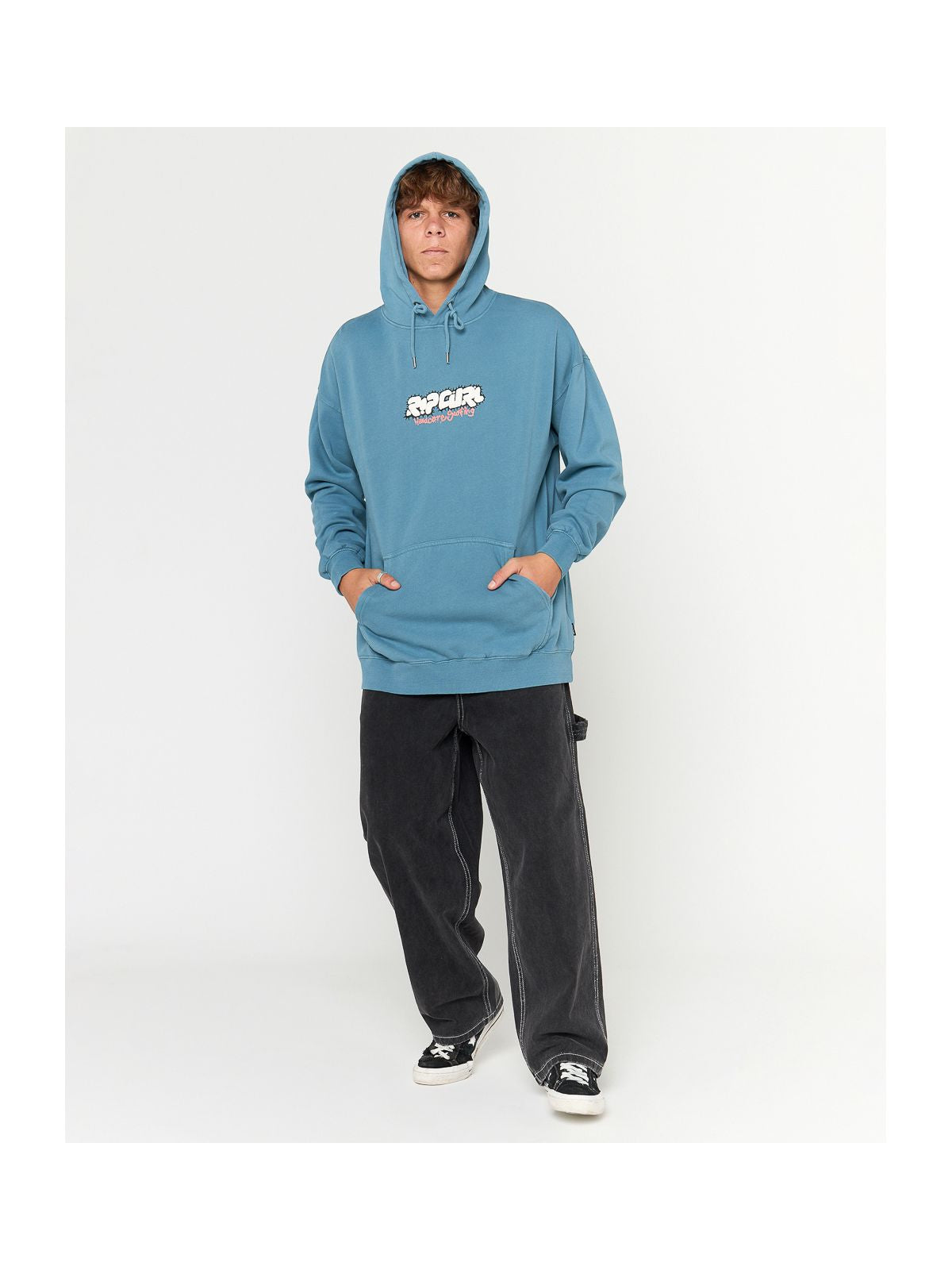 Bluza RIP CURL RAW ENERGY HOOD niebieska
