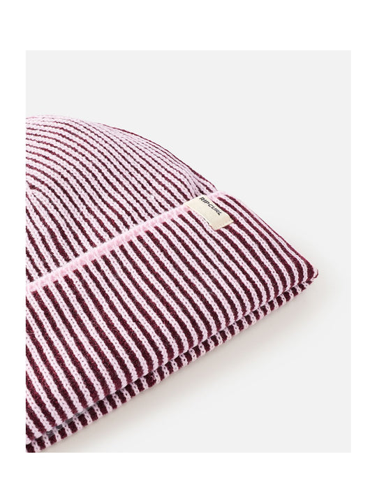 Czapka damska RIP CURL 2 Tone Ribbed Reg Beanie różowa
