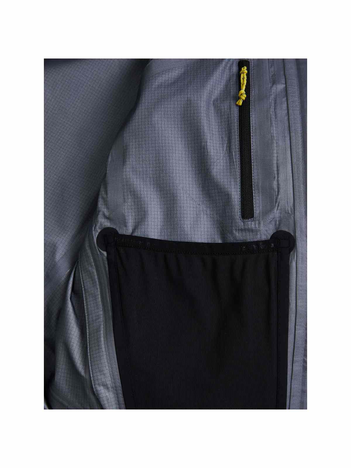 Kurtka Peak Performance M Vislight Gore-Tex Pro Jacket - szary/ciemny szary/limonkowy - Adventure Sports
